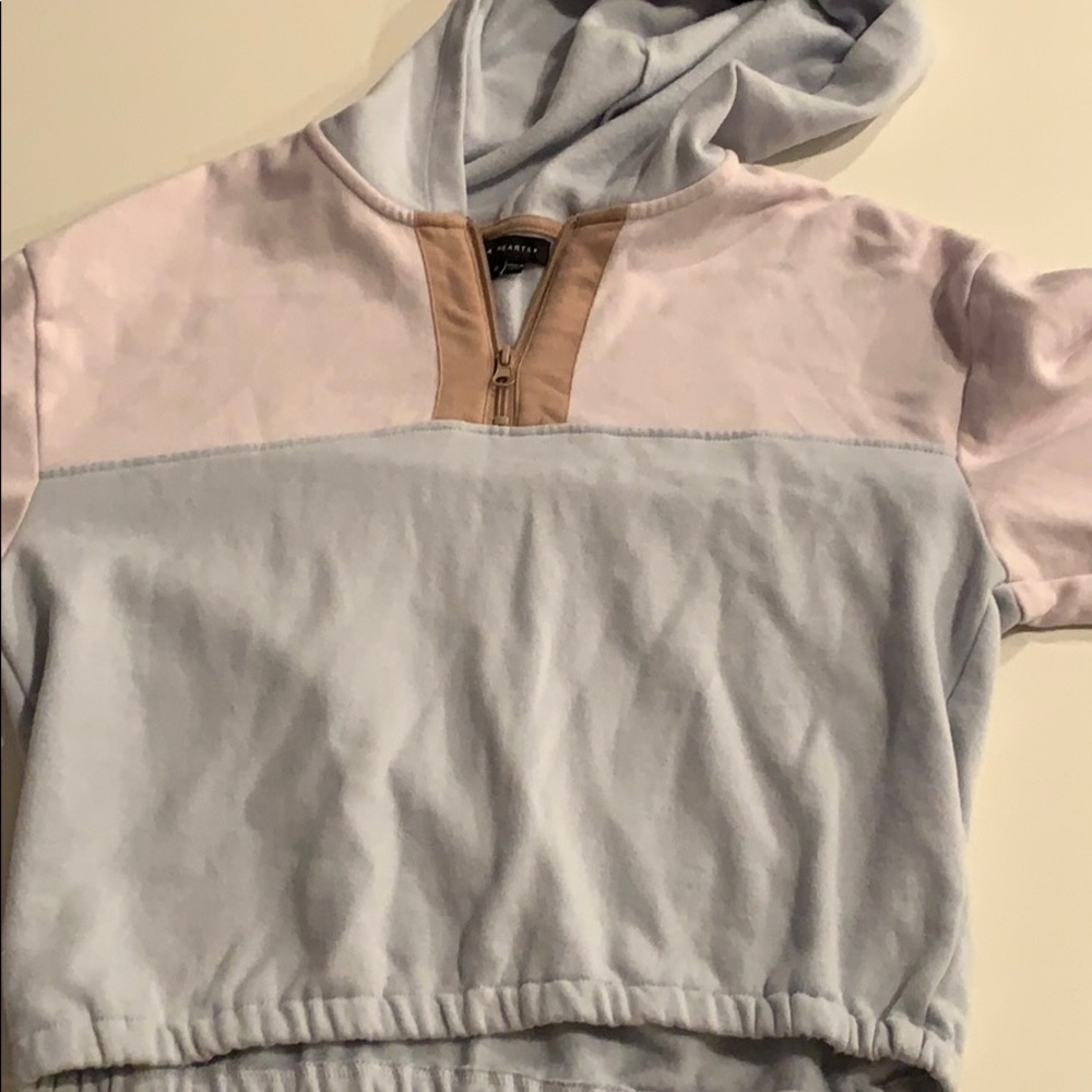 CUTE PACSUN CROPPED HOODIE